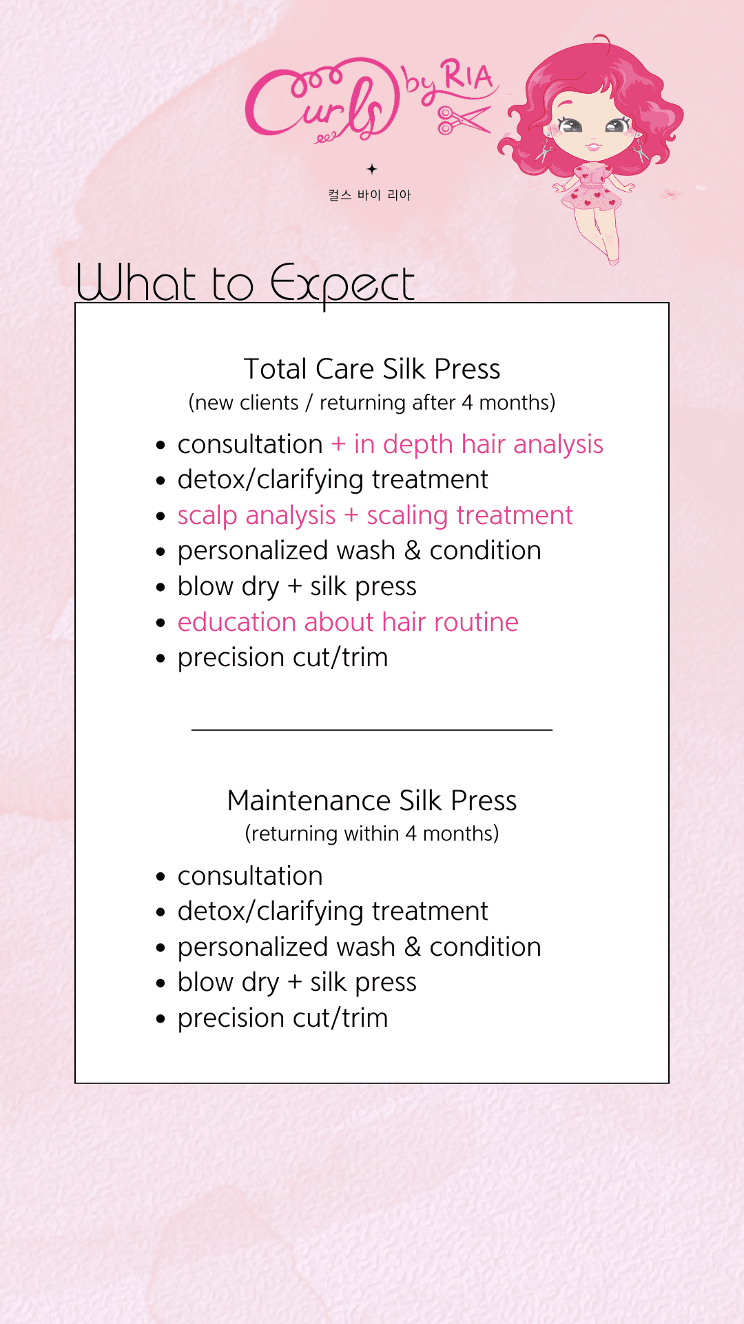 Silk Expectations English